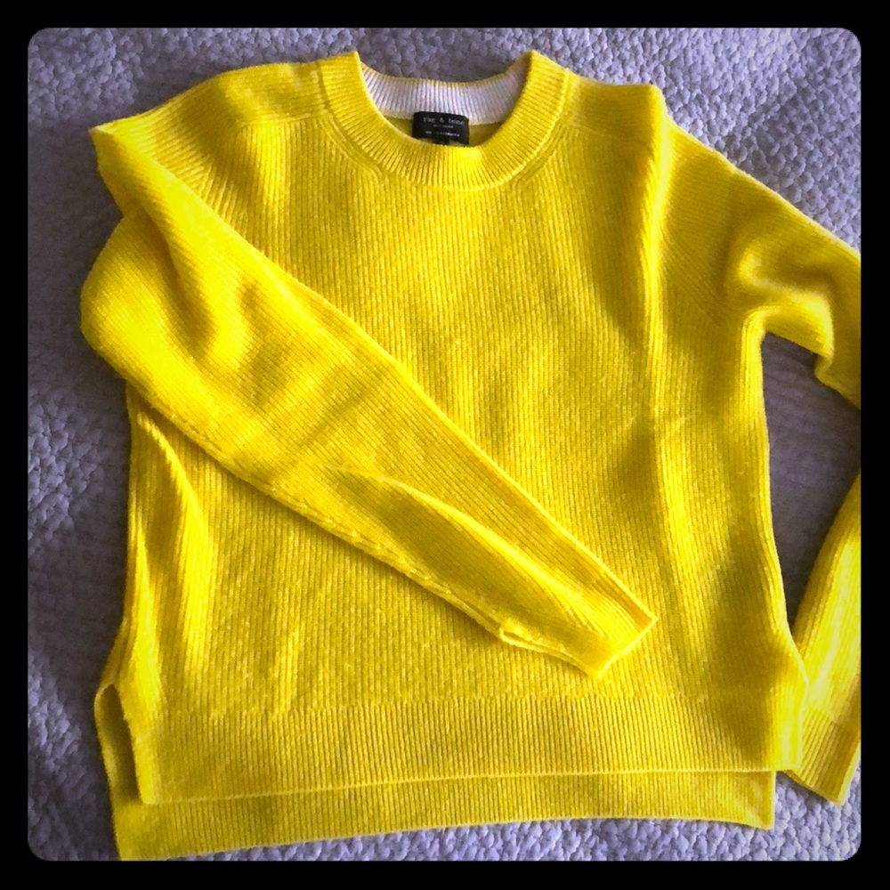 Rag & Bone “Yorke” Cashmere Sweater